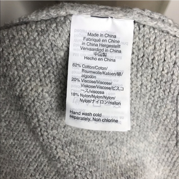 ◾️Madewell Palisades Gray Sweater Cardigan Size Large - Picture 8 of 9